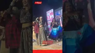 #ShilpaShetty grooving on her latest track #Nasha with Ahmedabad ladies during promotions of #Sukhee