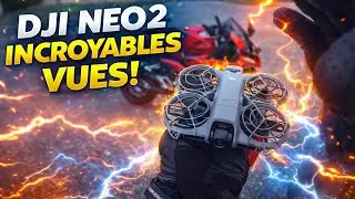 DJI NEO2 ce Drone est incroyable 🤯 ultime drone pour se filmer solo en mouvement ! M&ecirc;me en MOTO !!😱