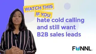 Watch this if you hate cold calling and still want B2B sales leads