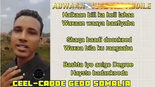 Mar unbaa intii la I bokhraa la igu oran boss abwaan Muse ali abdille ( hadal wanaajiye (