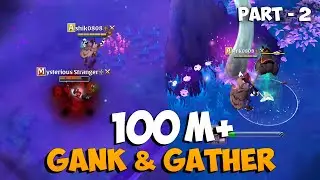 Without Premium 100 Million Of The Mists Gank & Gather | Albion Online Part-2
