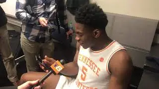 Admiral Schofield talks about his dunk over MSU&rsquo;s Robert Woodard II