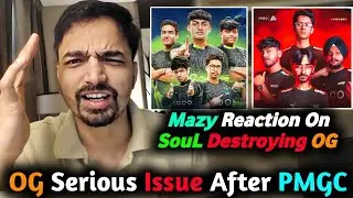 Mazy Shocked by SouL Brutal Destroyed OG in 4v4 Fight🥵 Mazy on OG Serious Issue & TR Rony🔥