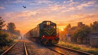 46 Down Pakistan Express Leading Power Hgmu-30 8207 Arrived Hyderabad City Early Morning l Subscribe