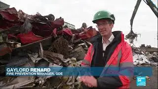 Lithium batteries become costly fire hazards for recycling centres &bull; FRANCE 24 English