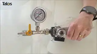 Talos keg without inner bag manual filling operation