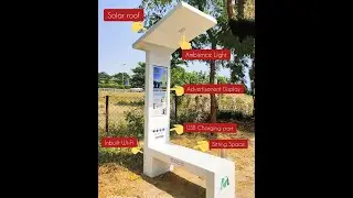 Solar Smart Bench Kokab manufacturing by..Pride LED
