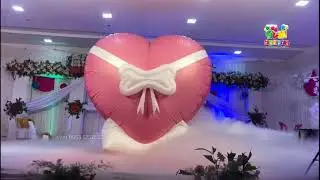 Heart Balloon Entry | Couple Entry | | Grand Entry for Weddings | inflatable Heart/Love Balloon