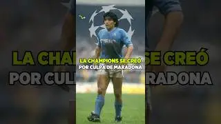 🏆 EL PARTIDO QUE PROVOC&Oacute; EL NACIMIENTO DE LA CHAMPIONS LEAGUE 😳&iexcl;CULPA DE MARADONA! #futbol #historia
