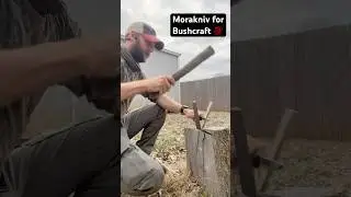 #Morakniv #Companion и #Basic отлично подходят для #Bushcraft 👍🏼 #Batoning #BushcraftKnife #Fixed...