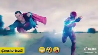Mr bean VS flash and super man