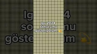 LGS 2024 SONUCUM 💫 #lgs #lgs2024 #lgs2024tayfa #lgs2025 #lgs2010tayfa #meb #yks