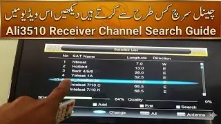 How to|search channel|Receiver Search Channel/Channel Search krne ka tarika/how to recover Channel