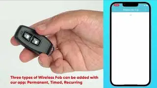 Sifely Model R - Wireless Key Fob Installation Video
