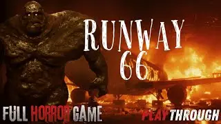 Runway 66 - Full Horror Game - No Commentary- 1440p