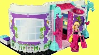 Barbie Fashion Boutique Shop Mega Bloks Building Set For Kids