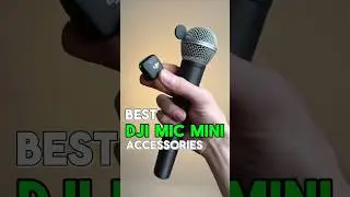 Лучшие аксессуары для DJI Mic Mini &mdash; адаптер для сценического микрофона и интервью #djimicmini #d...