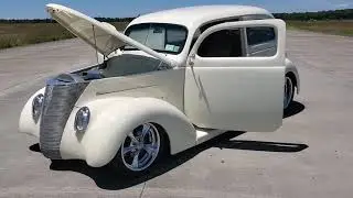 1937 Ford Slantback For Sale ~ ALL Henry For Steel, Fenders and Running Boards Too!!