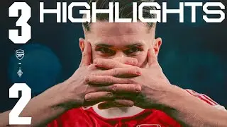 GYOKERES, HAVERTZ & MARTINELLI SECURE 8 WINS FROM 8 | HIGHLIGHTS | Arsenal 3 - 2 Kairat Almaty | UCL