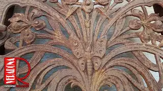Cast iron ventilation grill - Restoration