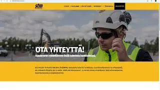 STM Infra – B2B-verkkosivustouudistus infra-alan yritykselle | Funkkis