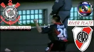 1º Tempo - Corinthians 1 x 2 River Plate - Libertadores 2003 - 14/05/2003 - Globo