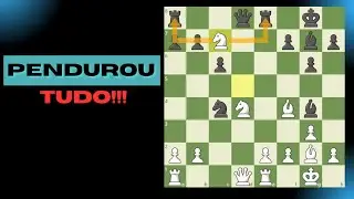 Ele pendurou tudo!!! | Desafio 2200 RPZ no Chess.com #2 |