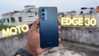 Moto Edge 30 Unboxing & First Impressions! [2022]