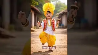 Cutest Bhangra Ever 😍| #shortsvideo #shorts #punjabisong #bhangradancesteps #cutebaby