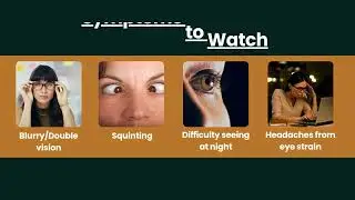 Refractive errors are common vision issues