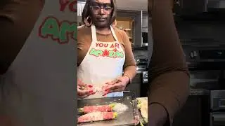 Ground beef asparagus part 1