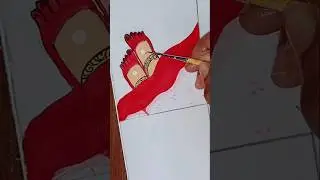 Bengali girl drawing part- 1 ❤#shorts #drawing #easy #art #tranding #viralshort #painting #artwork