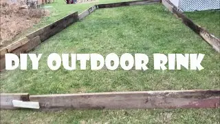 Building My Outdoor Rink!