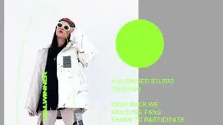 AVENTON KILLWINNER CARPE DIEM URBAN CLOTHING THICK JACKET IN MARBLE WHITE