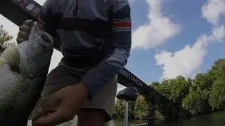 Young Guns Holding Big Bass - Austin Bass Fishing Guide - Guided Trip Montage 04