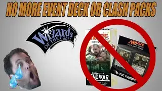 Wizards Ends Making Event Decks & Clash Packs -MTGHeadQuarters
