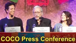Disney Pixar COCO Press Conference with Director Lee Unkrich, Benjamin Bratt, Edward James Olmos +