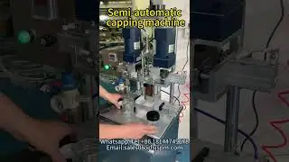 Semi-automatic capping machine