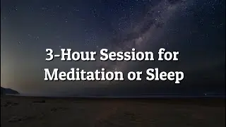A Star Cluster Time-lapse Over a Beach W/ Soothing Music | Beat Stress Now [Relax Instantly] 💫