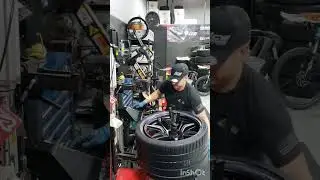 Corvette C8 Z06 Rear Tire Install 345/25ZR21 21x13