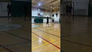 April 14th , 2025, Clips, Chamadonna vs Newman semi finals, jr boys doubles  🔥🏸
