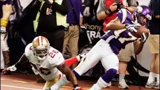 Greg Lewis 32 Yard Miracle Game Winning Touchdown Catch 2009 Vikings vs 49ers (4K60fps)