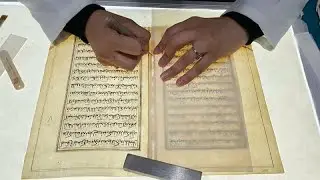 Conservators in Iraq carry out major restoration project to save centuries-old manuscripts