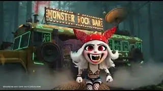 VAMPIRA ROCKSTAR 🤘🎸❤️🩸 MONSTER ROCK BAR Sitcom animado #caricatura #series 