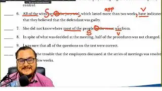 TOEFL ITP, GRAMMAR SECTION, SUBJECT AND VERB AGREEMENT