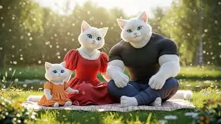 The Unlikely Family: A Heartwarming Journey of Love, Unity, and Unexpected Bonds#ai #trending#cats