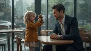 Una niña se acercó a él en el café… sin imaginar quién era realmente
