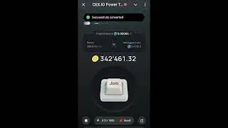 CEX.IO POWER TAP new lounch update |  telegram bot | hamstar pilot
