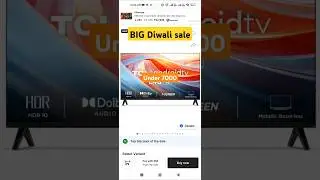 TCL L4B 32inch smart tv under 7000 Flipkart big Diwali sale