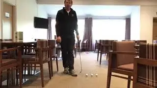 Tim&rsquo;s Quick Golf Tips - indoor putting, session 3